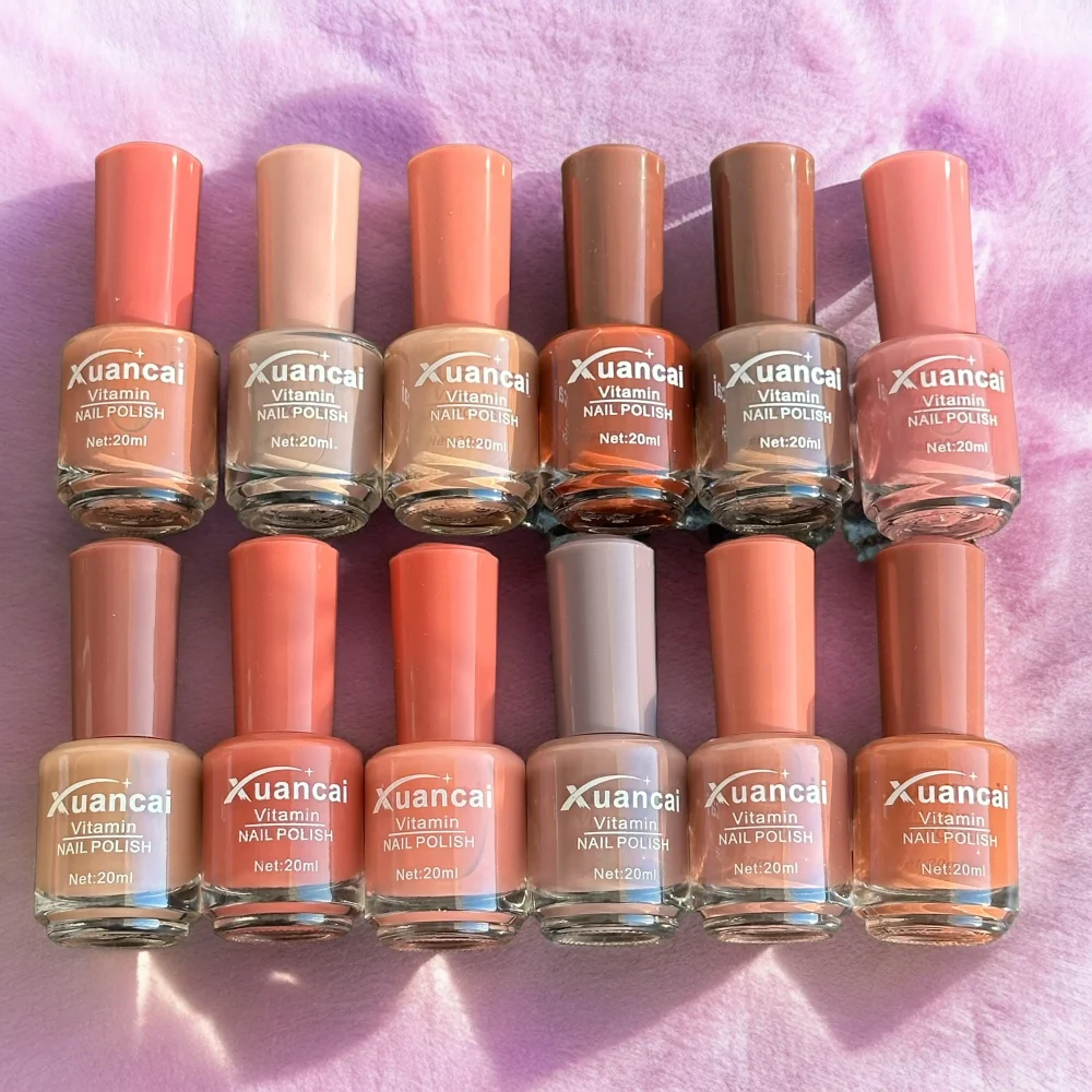 Xuancai Nail Polish Set - 12 Vibrant Colors